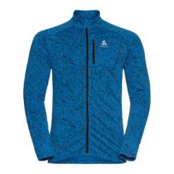 Odlo Midlayer Full Zip Fli Light Print Homme