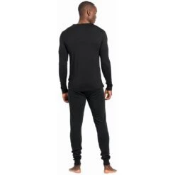 Odlo Suw Bottom Pant Merino 260 Homme Noir 12 Odlo Suw Bottom Pant Merino 260 Homme Noir -Odlo main 110982 15000 Model Back FullBody 1 376b