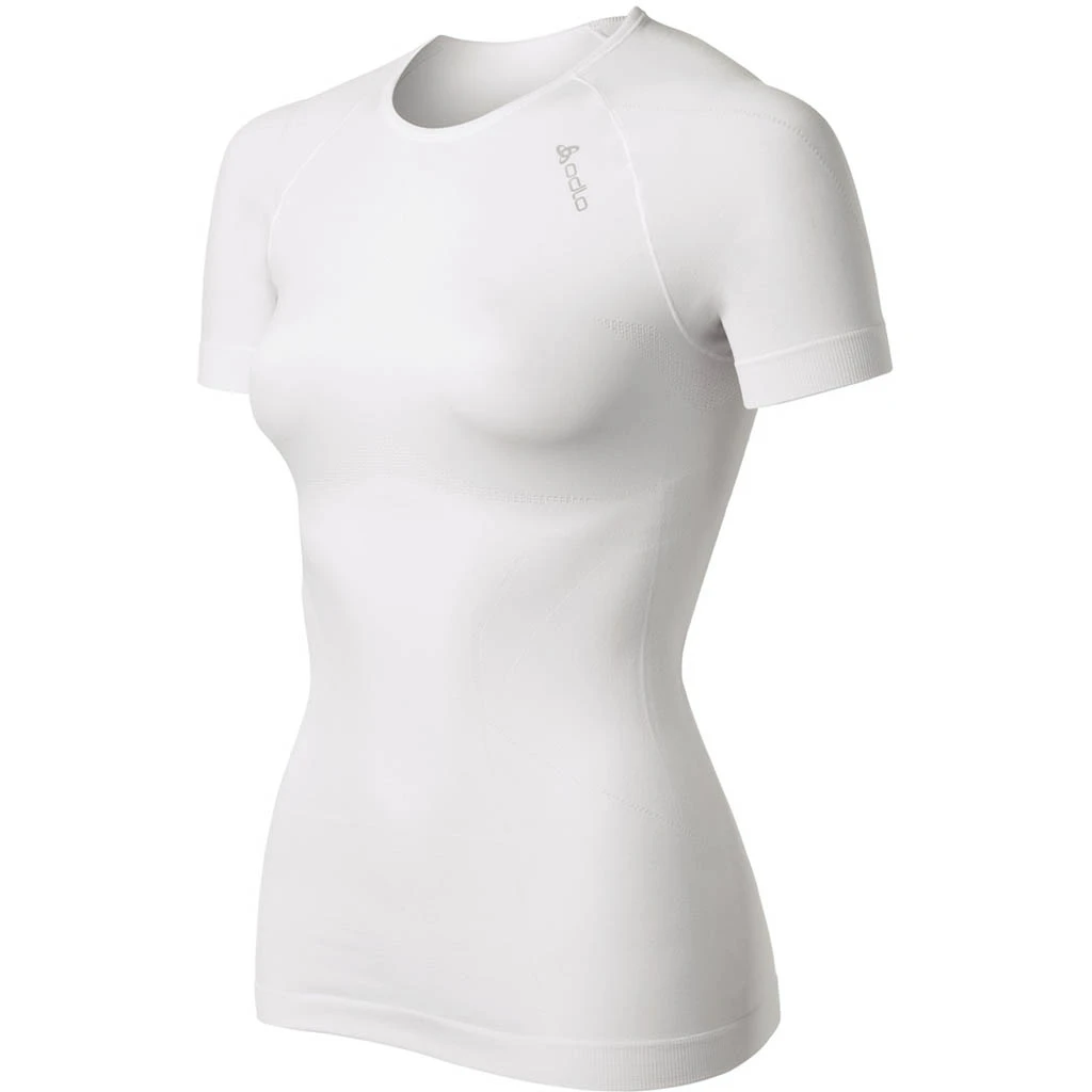 Odlo T-Shirt Manches Courtes Evolution Femme Blanc 3 Odlo T-Shirt Manches Courtes Evolution Femme Blanc