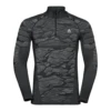 Odlo T-Shirt 1/2 Zip Manches Longues Performance Blackcomb Homme -Odlo main 187112 60215 ce93