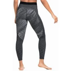 Odlo Blackcomb Eco Base Layer Bottom Long Femme Gris -Odlo main 188551 60223 Model Back Crop 1 774e