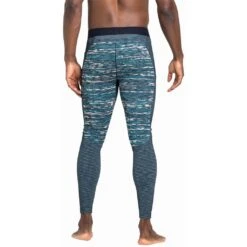 Odlo Blackcomb Eco Base Layer Bottom Long Homme Noir -Odlo main 188552 20836 Model Back Crop 1 1ac9