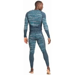 Odlo Blackcomb Eco Base Layer Bottom Long Homme Noir -Odlo main 188552 20836 Model Back FullBody 1 e148