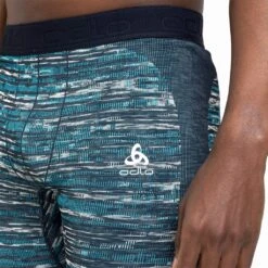 Odlo Blackcomb Eco Base Layer Bottom Long Homme Noir -Odlo main 188552 20836 Model Detail Crop 1 da3e