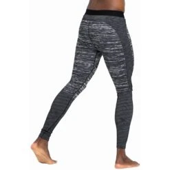 Odlo Blackcomb Eco Base Layer Bottom Long Homme Gris Clair -Odlo main 188552 60223 Model Back Crop 1 6b6d