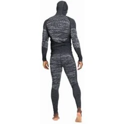 Odlo Blackcomb Eco Base Layer Bottom Long Homme Gris Clair -Odlo main 188552 60223 Model Back FullBody 1 ae16
