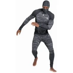 Odlo Blackcomb Eco Base Layer Bottom Long Homme Gris Clair -Odlo main 188552 60223 Model Front FullBody 1 38d0