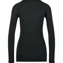 Odlo T-Shirt Manches Longues Performance Light E Femme Noir