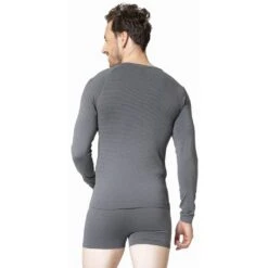 Odlo T-Shirt Manches Longues Performance Light E Homme -Odlo main 188782 15700 Model Back Crop 1 b4de