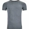 Odlo T-Shirt Manches Courtes Performance Light E Homme Gris -Odlo main 188792 15700 Torso Front 2d9e