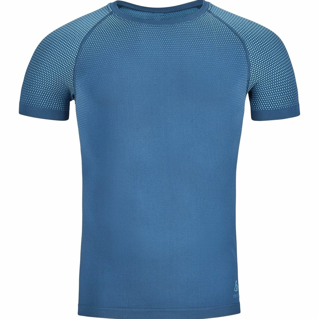Odlo T-Shirt Manches Courtes Performance Light E Homme Bleu 3 Odlo T-Shirt Manches Courtes Performance Light E Homme Bleu