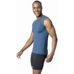 Odlo Debardeur Performance Light Homme Bleu -Odlo main 188802 21037 Model Front Crop 1 3ea8