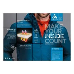 Odlo Jacket Insulated Fli S-Thermic Homme Noir -Odlo main 245495 157491 3 c7c4