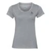 Odlo Base Layer Top Crew Neck Short Sleeve Merino 130 Femme Gris Clair -Odlo main 275402 173707 1 c4ed