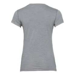 Odlo Base Layer Top Crew Neck Short Sleeve Merino 130 Femme Gris Clair -Odlo main 275402 173708 2 6638