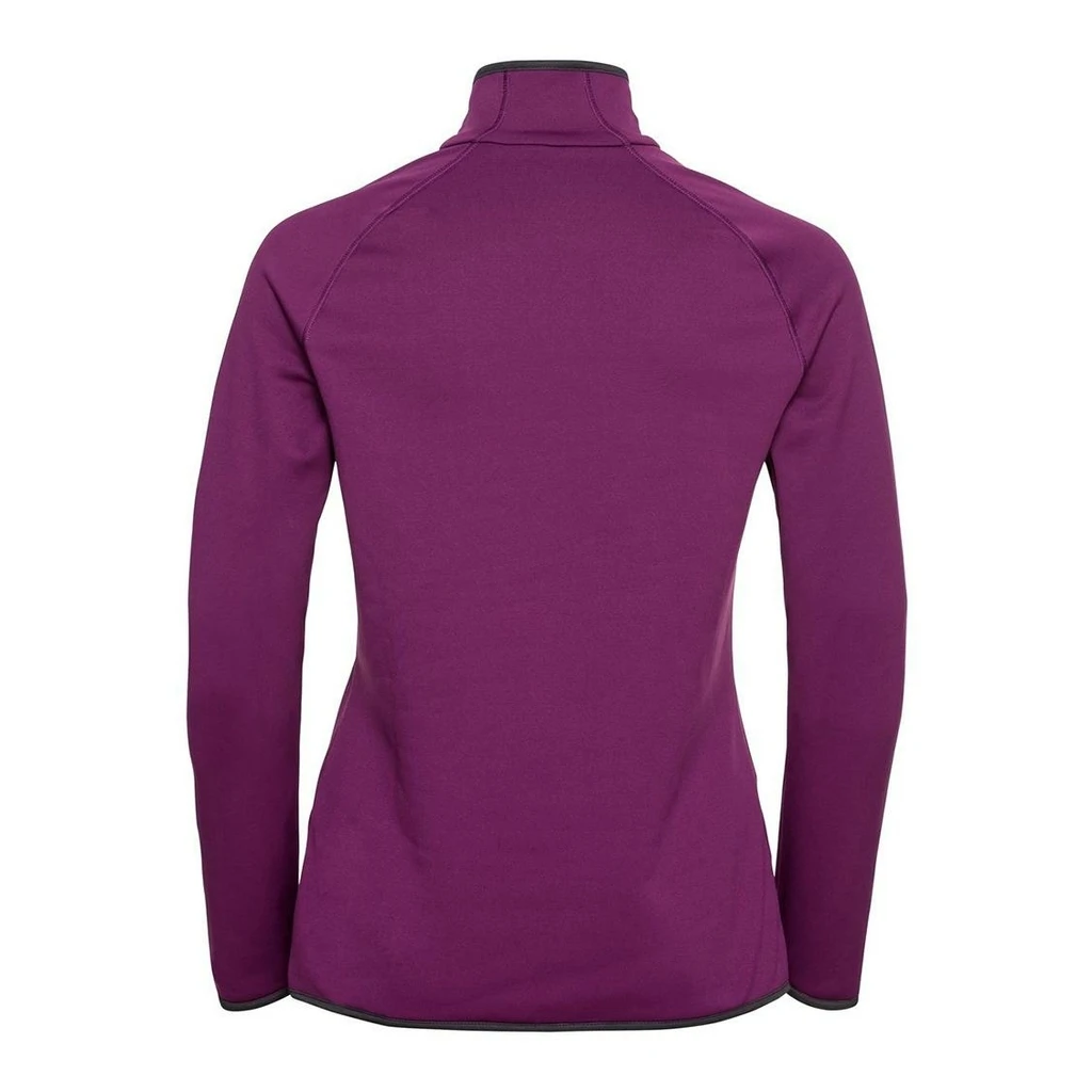 Odlo Midlayer 1/2 Zip Carve Ceramiwarm Femme Mauve 4 Odlo Midlayer 1/2 Zip Carve Ceramiwarm Femme Mauve â Image 2