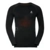 Odlo Shirt Long Sleeve Crew Neck I-Thermic Homme Noir
