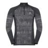 Odlo Base Layer Top Turtle Neck Long Sleeves Half Zip Blackcomb Homme Gris 2 Odlo Base Layer Top Turtle Neck Long Sleeves Half Zip Blackcomb Homme Gris -Odlo main 294607 185894 1 3bb8