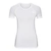Odlo Performance X-Light Base Layer Top Crew Neck Short Sleeve Femme Blanc -Odlo main 300203 190265 1 0470