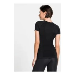 Odlo Performance X-Light Base Layer Top Crew Neck Short Sleeve Femme Noir -Odlo main 300208 190276 6 c1e2