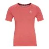 Odlo Blackcomb Ceramicool T-Shirt Short Sleeve Crew Neck Femme Saumon -Odlo main 309124 197108 1 7797