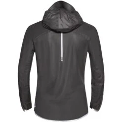 Odlo Veste Zeroweight Dual Dry Waterproof Femme Noir -Odlo main 313021 15000 Torso Back 1 34fc