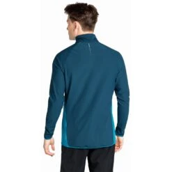 Odlo Zeroweight Warm Hybrid Jacket Homme Bleu -Odlo main 313202 20829 Model Back Crop 1 a83b