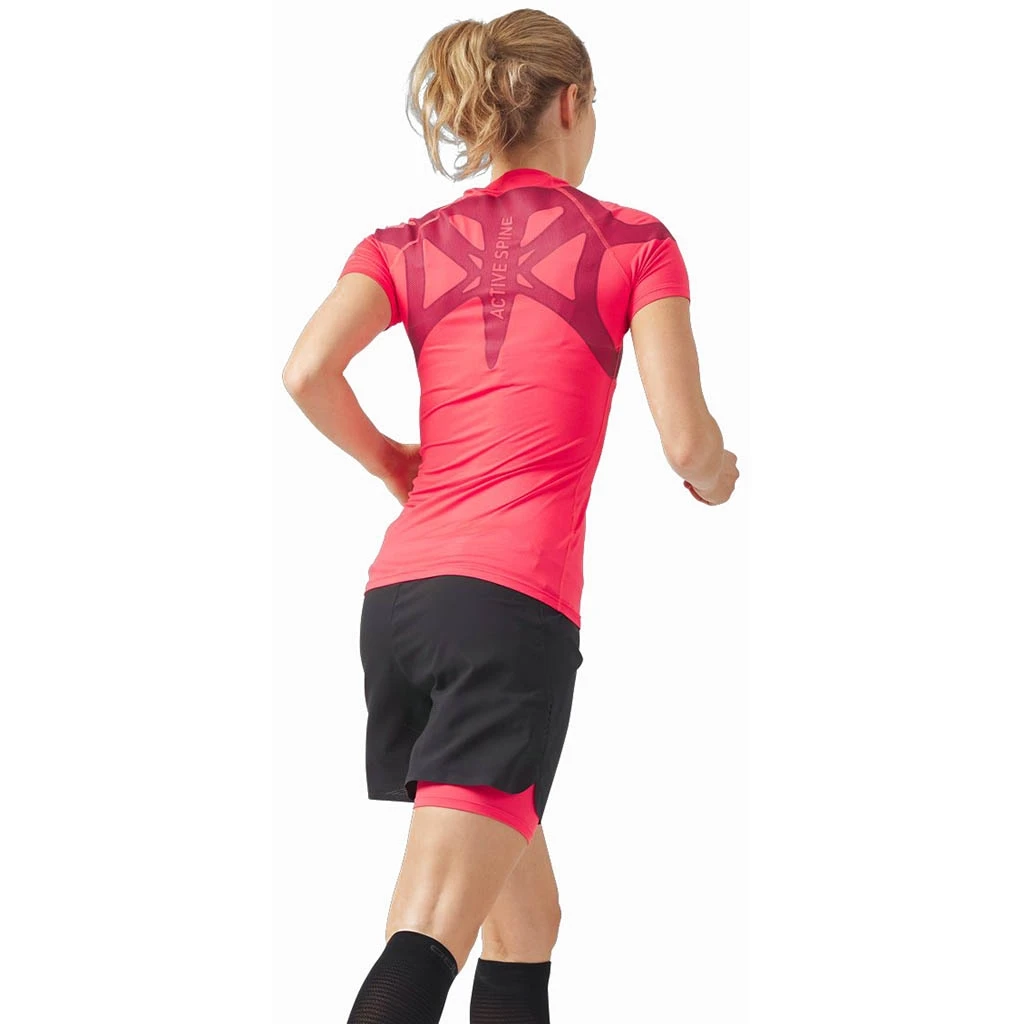 Odlo T-Shirt Short Sleeve Crew Neck Active Spine Femme 6 Odlo T-Shirt Short Sleeve Crew Neck Active Spine Femme – Image 4