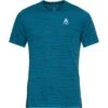 Odlo Zeroweight Engineered CT Short Sleeve Crew Neck Homme Bleu