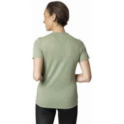 Odlo T-Shirt Manches Courtes Zeroweight Enginee Femme Rose -Odlo main 313731 40416 Model Back Crop 1 9403