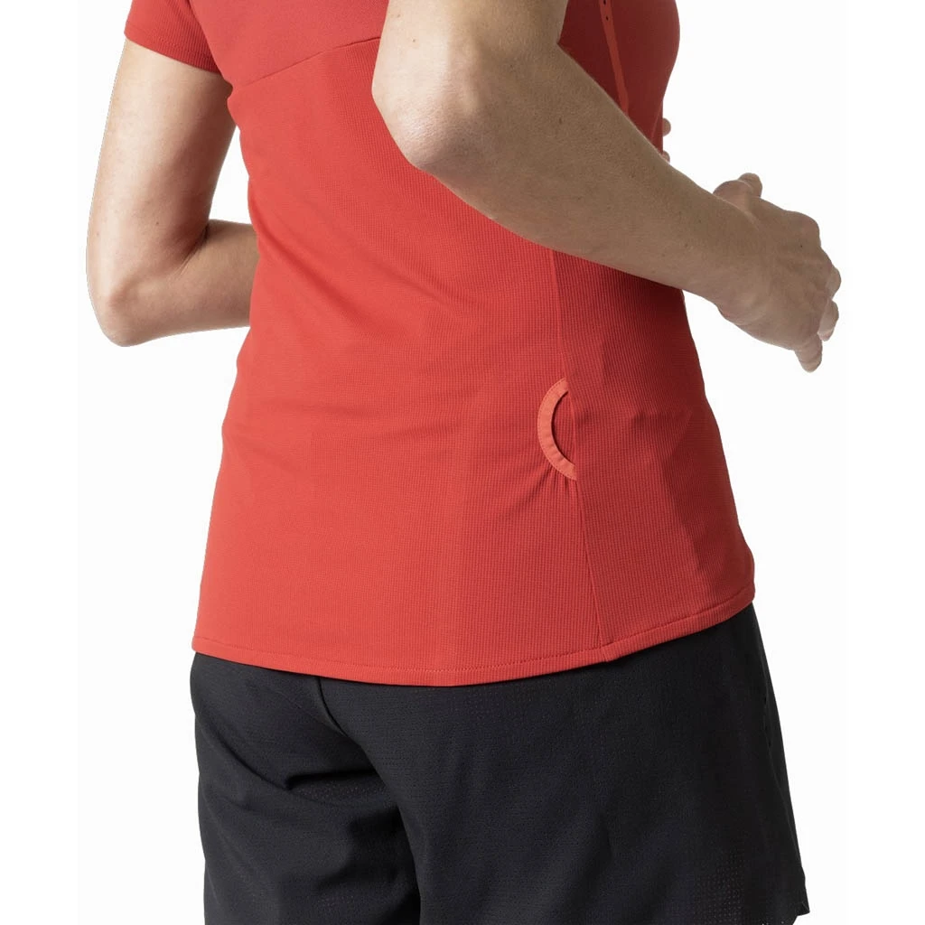 Odlo T-Shirt Manches Courtes 1.2 Zip Axalp Trail Femme 7 Odlo T-Shirt Manches Courtes 1.2 Zip Axalp Trail Femme – Image 5