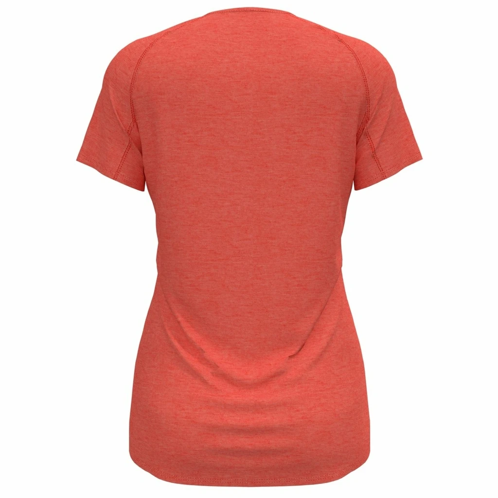 Odlo T-Shirt Manches Courtes X-Alp Pw 115 Femme Rouge 4 Odlo T-Shirt Manches Courtes X-Alp Pw 115 Femme Rouge â Image 2