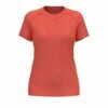 Odlo T-Shirt Manches Courtes X-Alp Pw 115 Femme Rouge -Odlo main 314011 30891 Torso Front 1 35b2