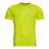 Odlo Zeroweight Engineered CT Short Sleeve Crew Neck Homme Jaune