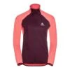 Odlo Zeroweight Warm Hybrid Jacket Femme Rose -Odlo main 322659 206729 1 ab6d