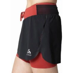 Odlo Jupe X-Alp Femme Rouge -Odlo main 323361 60280 Model Detail Crop 1 0448