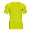 Odlo Active Spine T-Shirt Short Sleeve Crew Neck Homme Jaune 1 Odlo Active Spine T-Shirt Short Sleeve Crew Neck Homme Jaune -Odlo main 325109 208382 1 0c2e