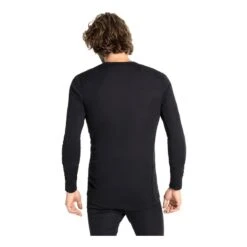 Odlo Base Layer Top Crew Neck Long Sleeve Active Warm Eco Homme Noir -Odlo main 330069 212098 3 7402