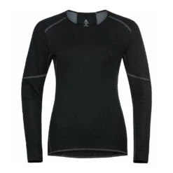 Odlo Active Warm Eco 2-Pack Base Layer Top Crew Neck Long Sleeve Femme Noir