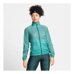 Odlo Zeroweight Dual Dry Water Resist Jacket Femme Bleu 10 Odlo Zeroweight Dual Dry Water Resist Jacket Femme Bleu -Odlo main 339679 219335 3 fc27