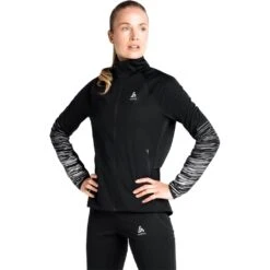 Odlo Jacket Zeroweight Pro Warm Reflect Femme Noir -Odlo main 456338 a488