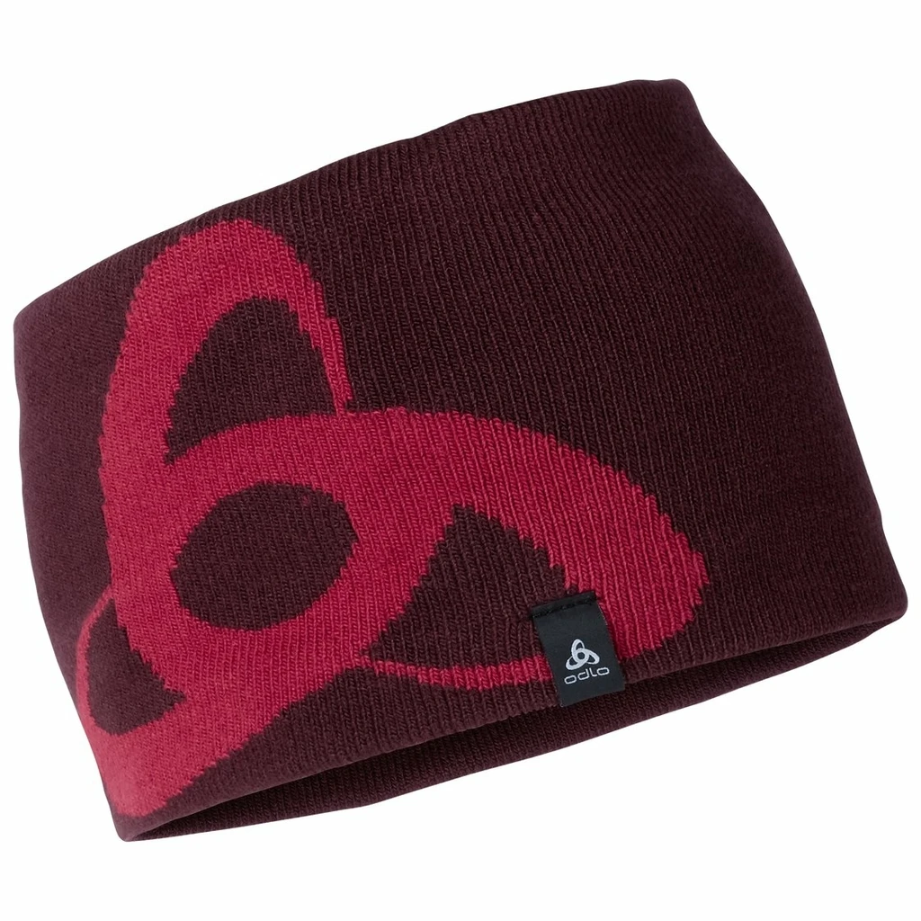 Odlo Headband Ceramiwarm Mid Gage Homme Framboise 3 Odlo Headband Ceramiwarm Mid Gage Homme Framboise
