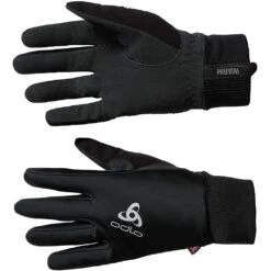 Odlo Gloves Element Warm Homme Noir -Odlo main 777680 15000 Torso Back 01 1 7696