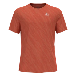 Odlo T-Shirt Manches Courtes Zeroweight Enginee Homme Rouge
