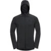 Odlo Pull À Capuche Avec Fermeture Ascent Mer Homme Gris -Odlo main odlo ascent pw 220 full zip midlayer hoody men odlo graphite grey 1 1 f3bd