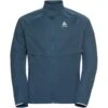 Odlo Jacket Zeroweight Pro Warm Homme Bleu -Odlo main odlo mens zeroweight pro warm running jacket blue wing teal 1 1276424 0cf1
