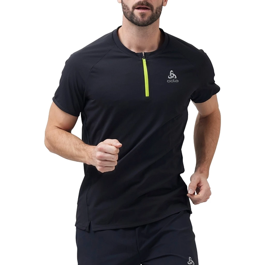 Odlo T-Shirt Short Sleeve 1/2 Zip Axalp Trail Homme
