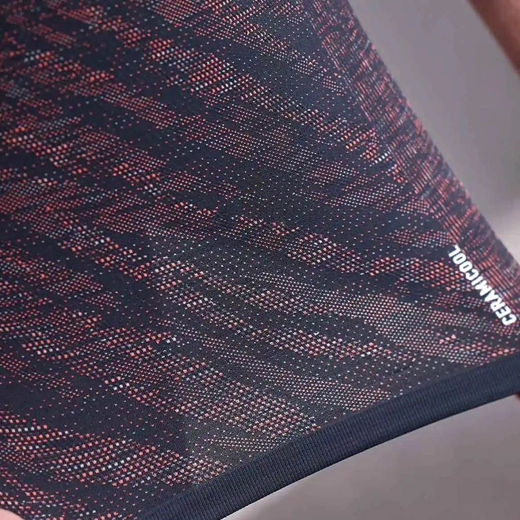 Odlo Brassiere Seamless Medium Ceramicool Femme Gris 7 Odlo Brassiere Seamless Medium Ceramicool Femme Gris – Image 5