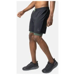Odlo - 2-in-1 Short Active 365 7 Inch - Short De Running -Odlo odlo 2 in 1 short active 365 7 inch short de running detail 3