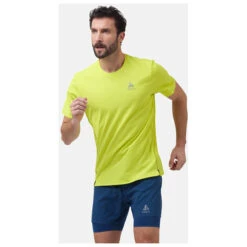 Odlo - T-Shirt S/S Crew Neck Zeroweight Chill-Tec - T-shirt De Running -Odlo odlo t shirt s s crew neck zeroweight chill tec t shirt de running detail 3